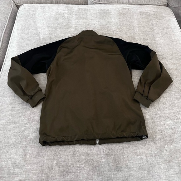 Savier Lightweight Jacket Olive Green Size M Y2k - Picture 5 of 5